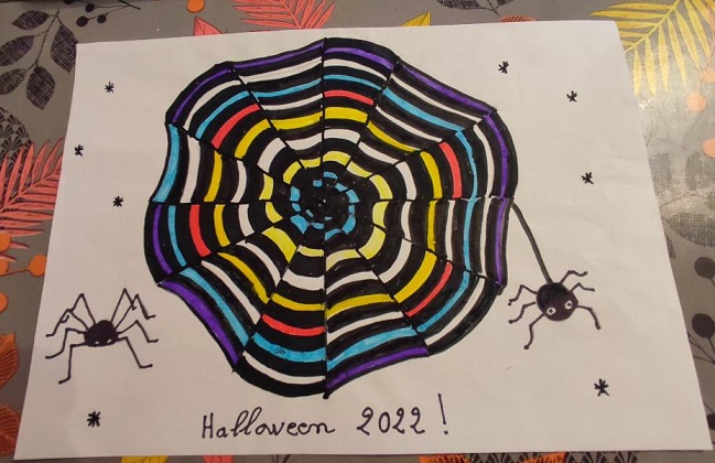 Dessin/couleur :  Halloween 2022).