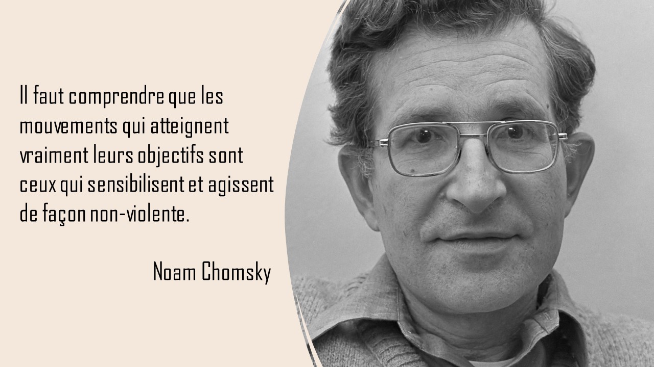 Chomsky non violence