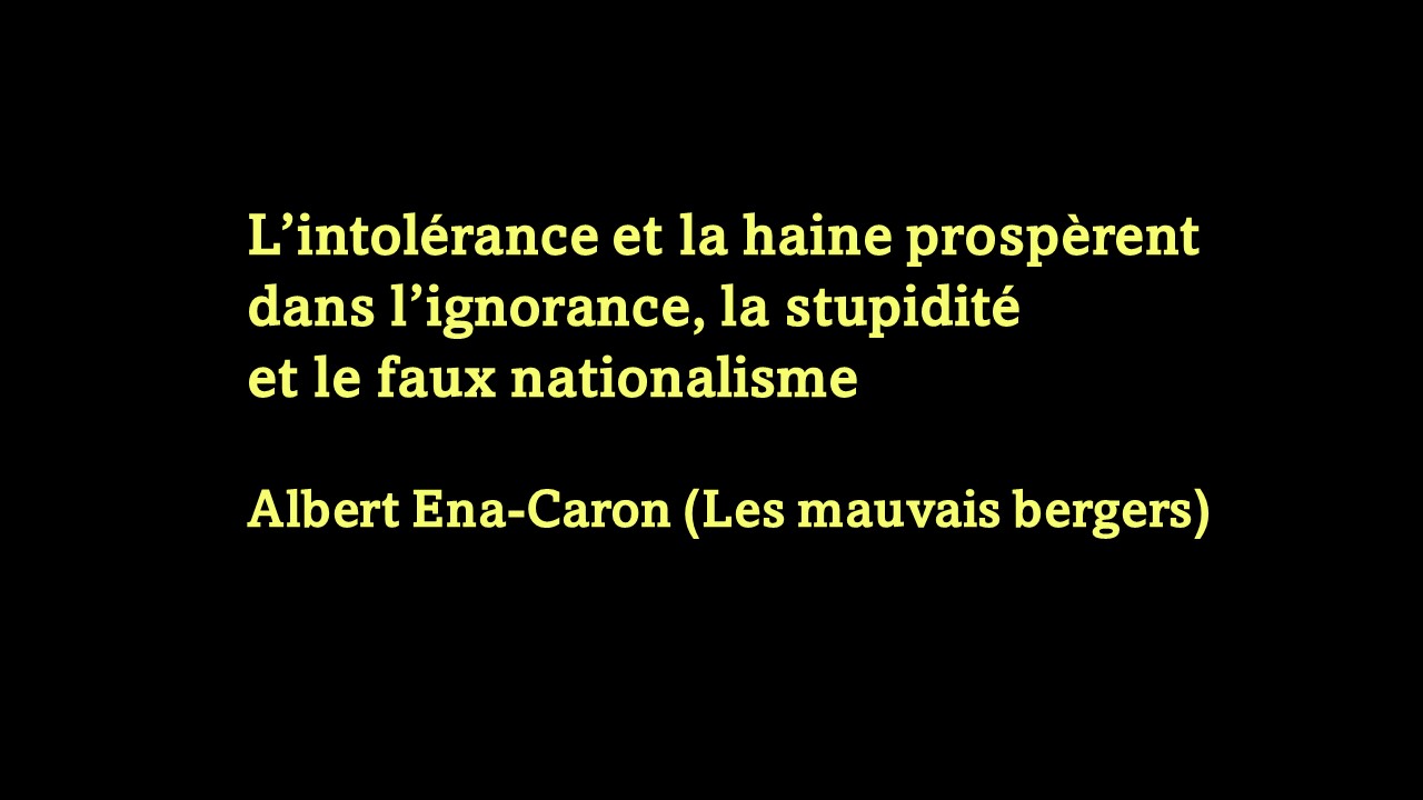 Ena-caron ignorance