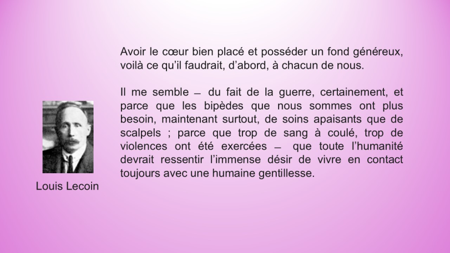 Lecoin gentillesse