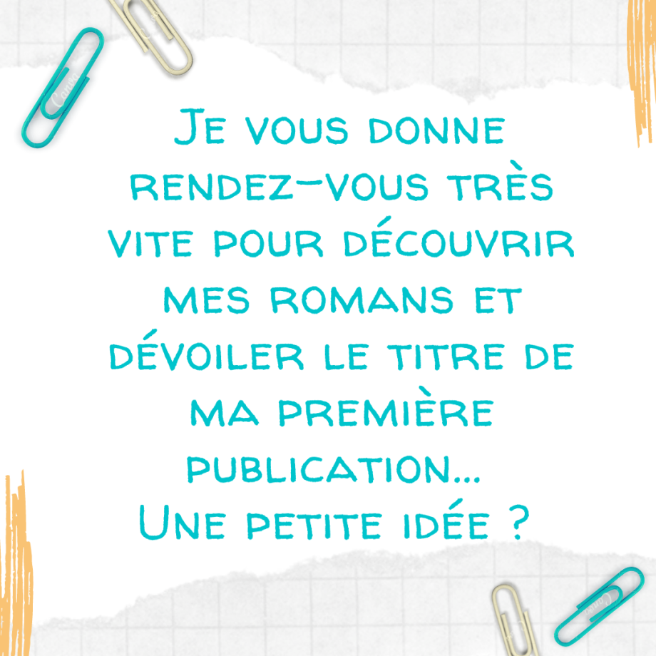annonce 1er roman