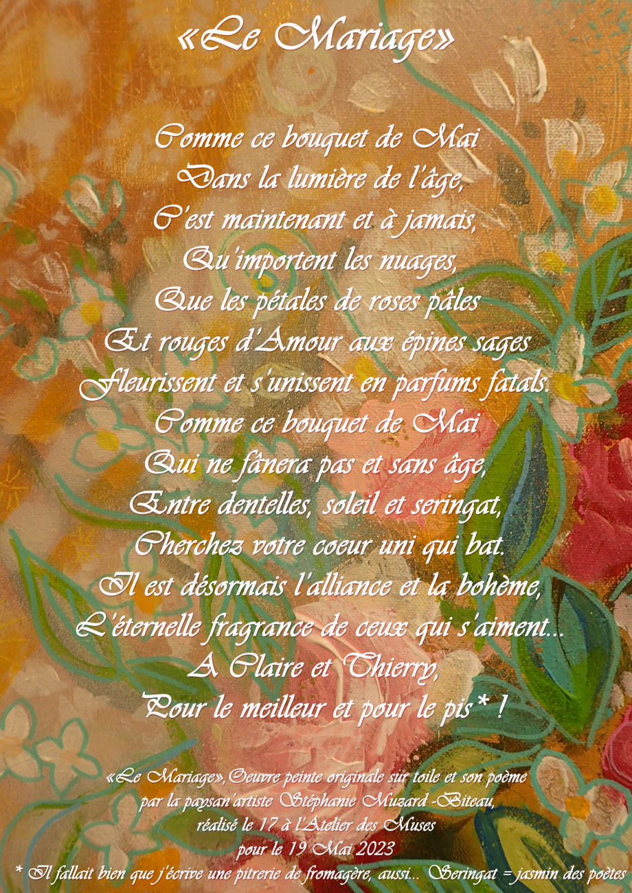 poeme Le Mariage