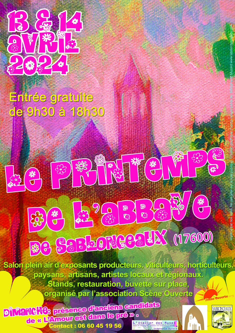 printemps abbaye affiche a4 SANS TRAITS DE COUPE