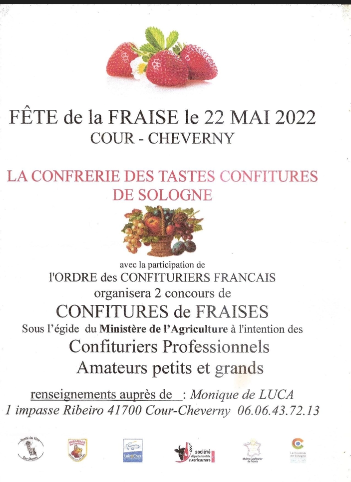 Fête de la Fraise du comité des Fêtes de Cour-Cheverny