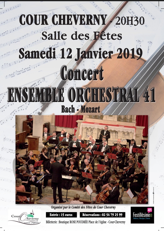 Concert classique organisé par le Comité des Fêtes de Cour-Cheverny