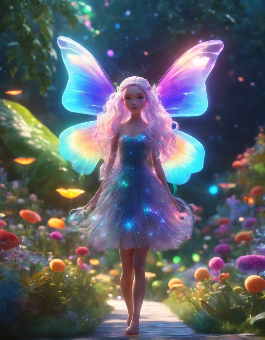 tiny-fairy-with-large-see-through-butterfly-wings-and-glowing-snowy-hair-wearing-sparkly-dress-made--924066998