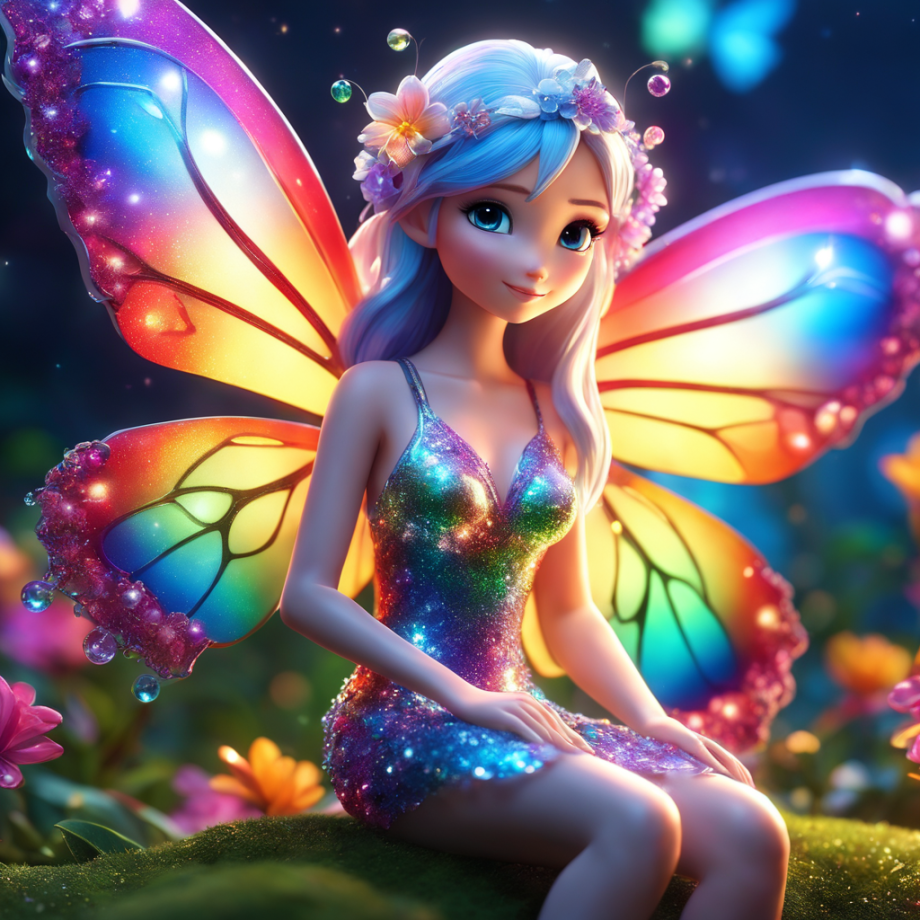 tiny-pixie-with-large-see-through-butterfly-wings-and-glowing-snowy-hair-wearing-sparkly-dress-mad-477462369