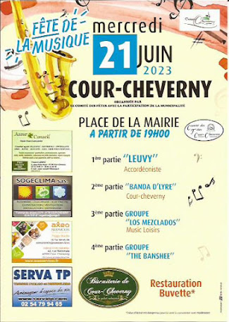 Comité des Fêtes de Cour-Cheverny, Fête de la musique