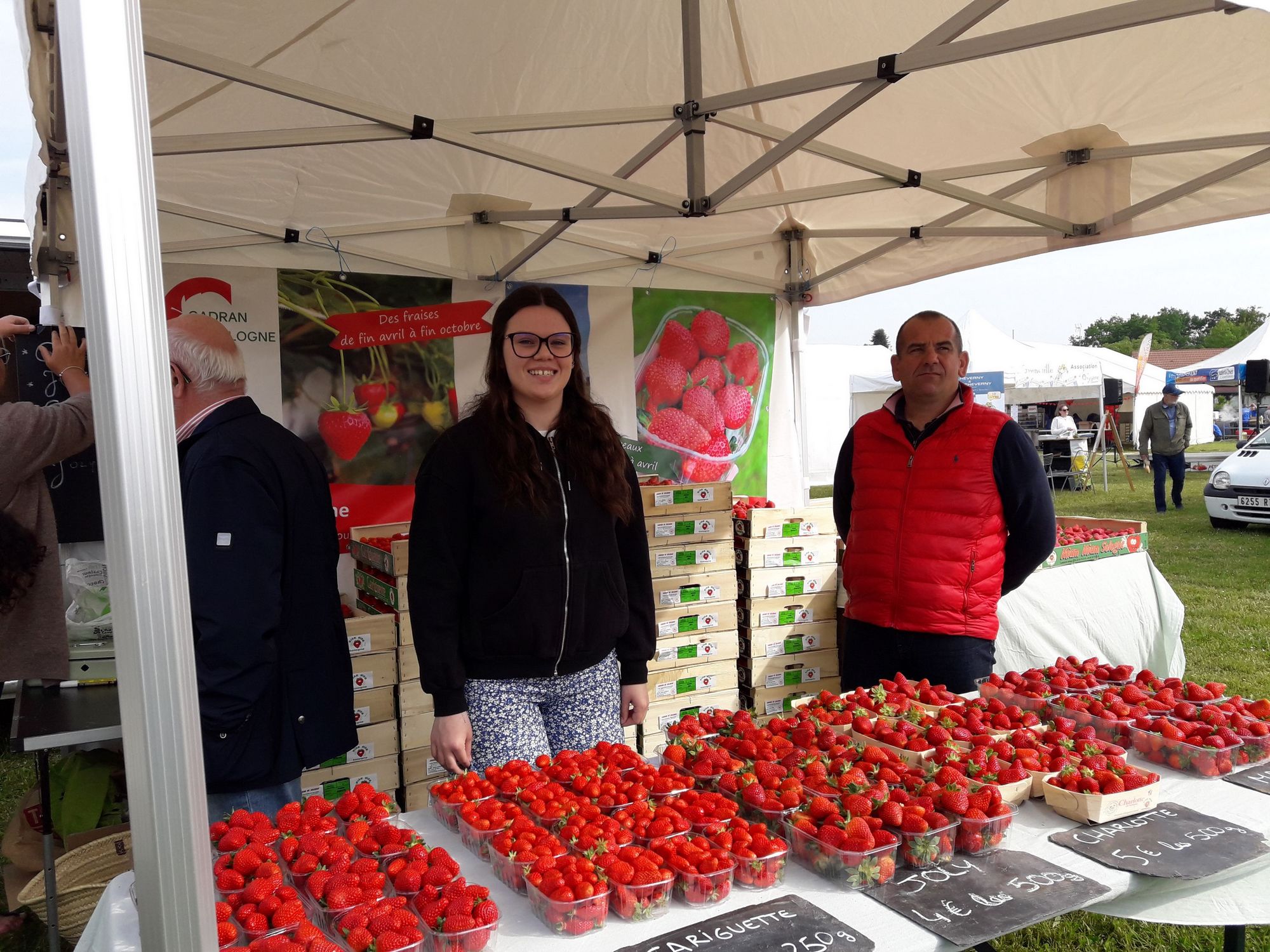 Comité des Fêtes de Cour-Cheverny, Fête de la Fraise