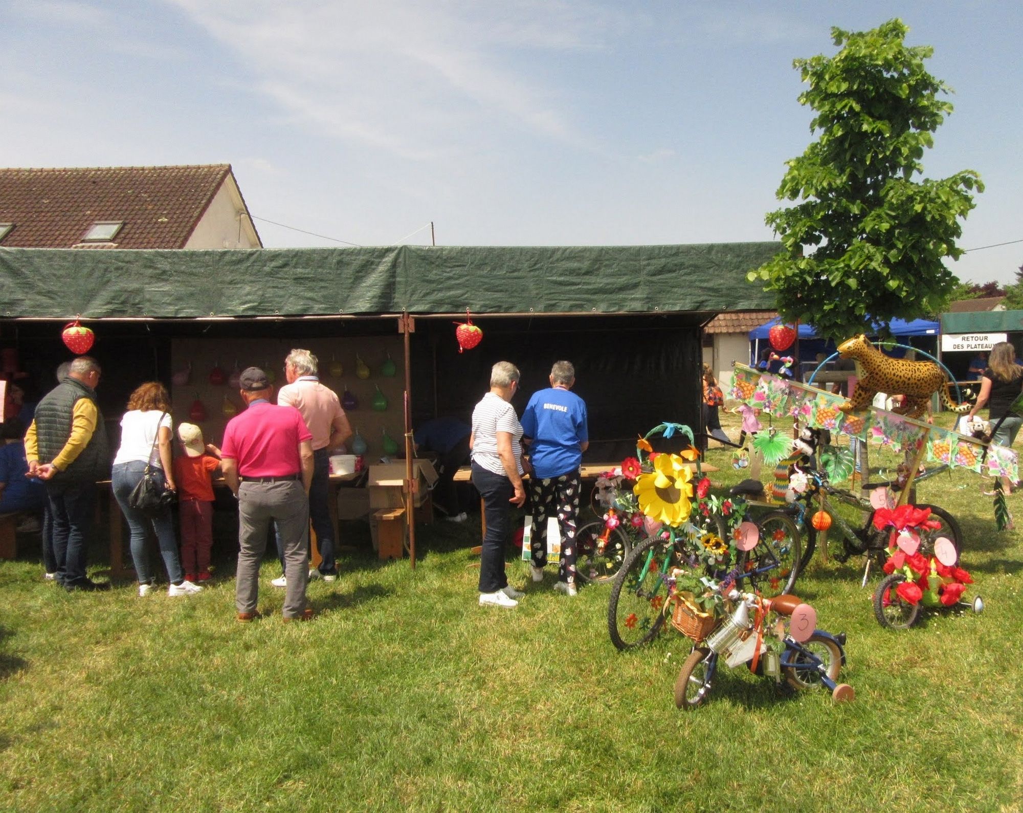 Comité des Fêtes de Cour-Cheverny, Fête de la Fraise