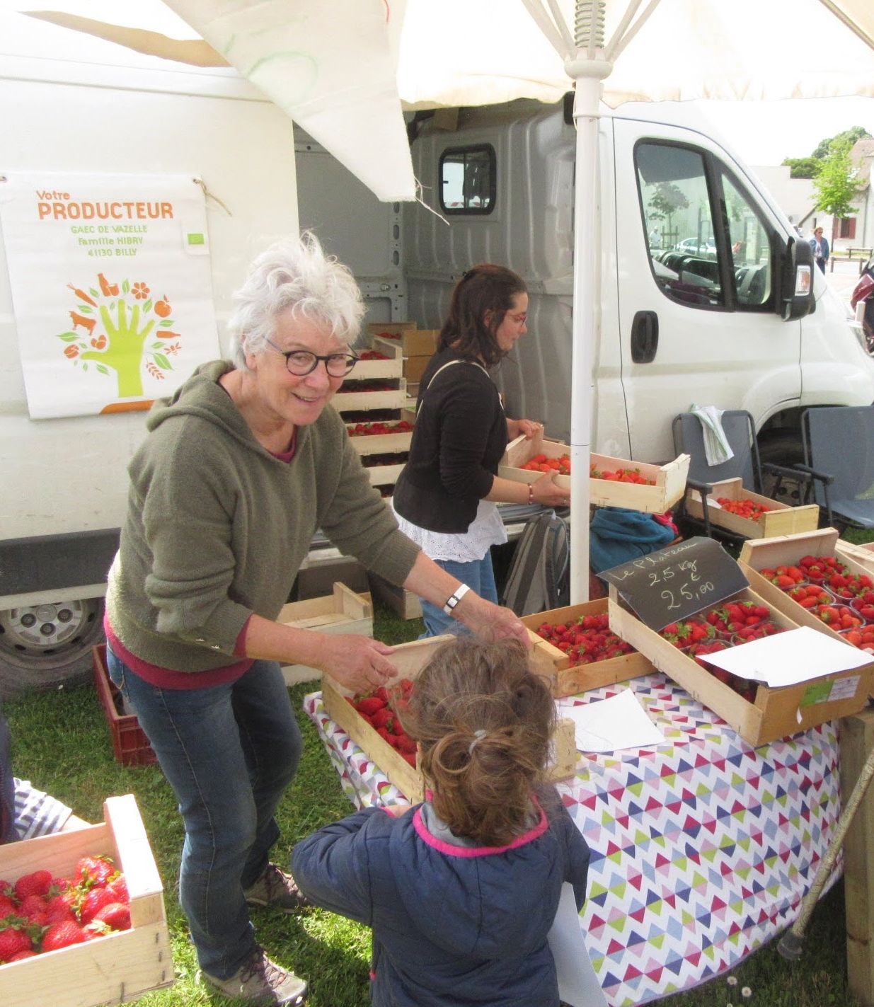 Comité des Fêtes de Cour-Cheverny, Fête de la Fraise