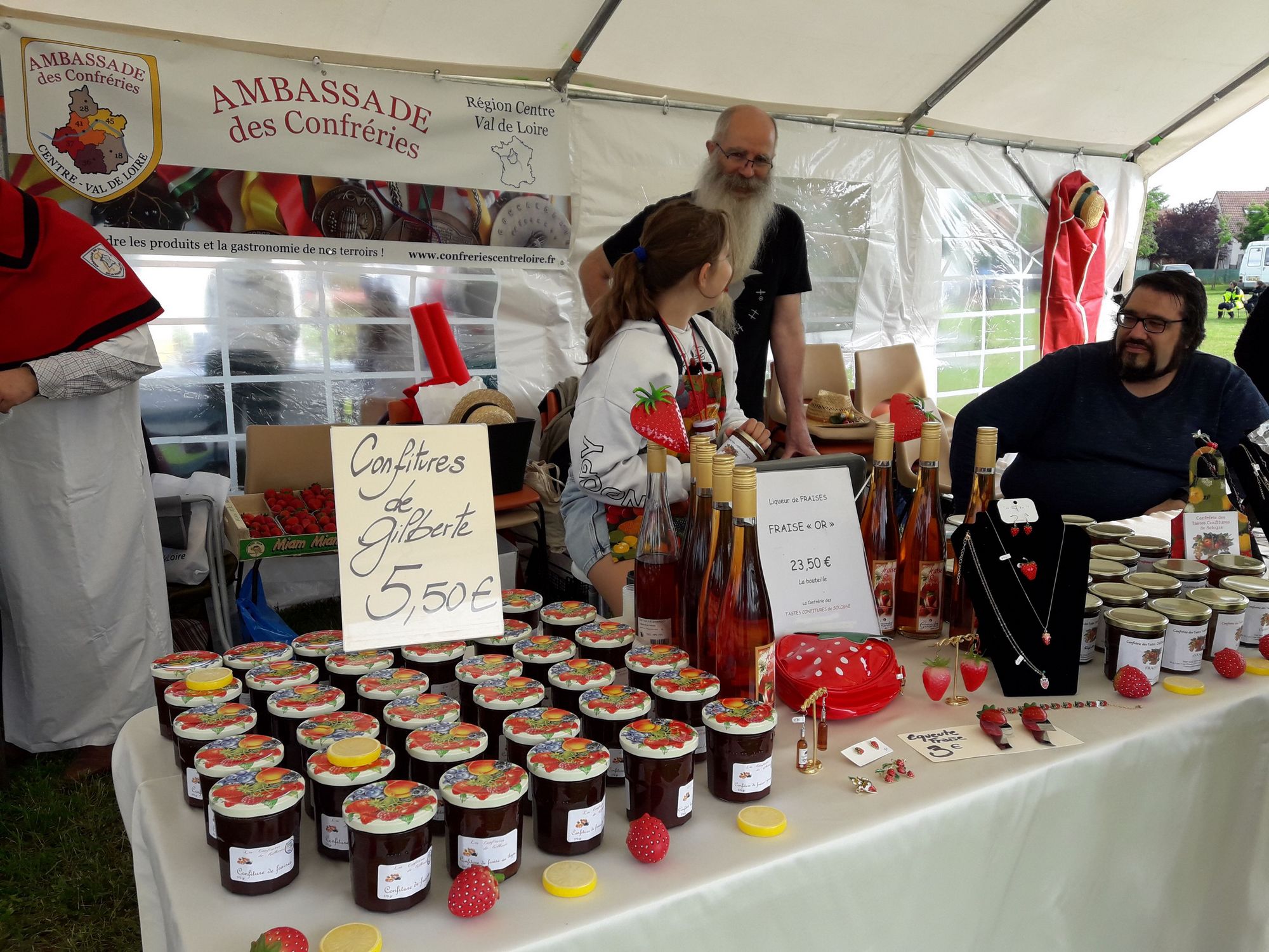 Comité des Fêtes de Cour-Cheverny, Fête de la Fraise