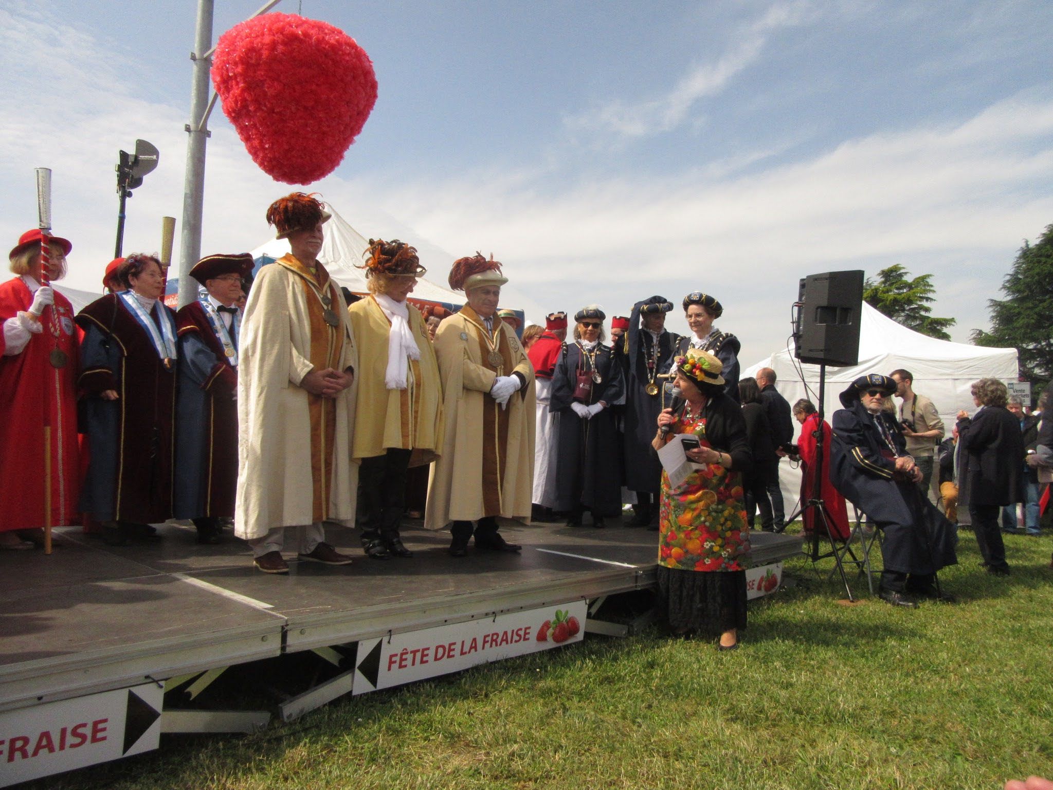 Comité des Fêtes de Cour-Cheverny, Fête de la Fraise