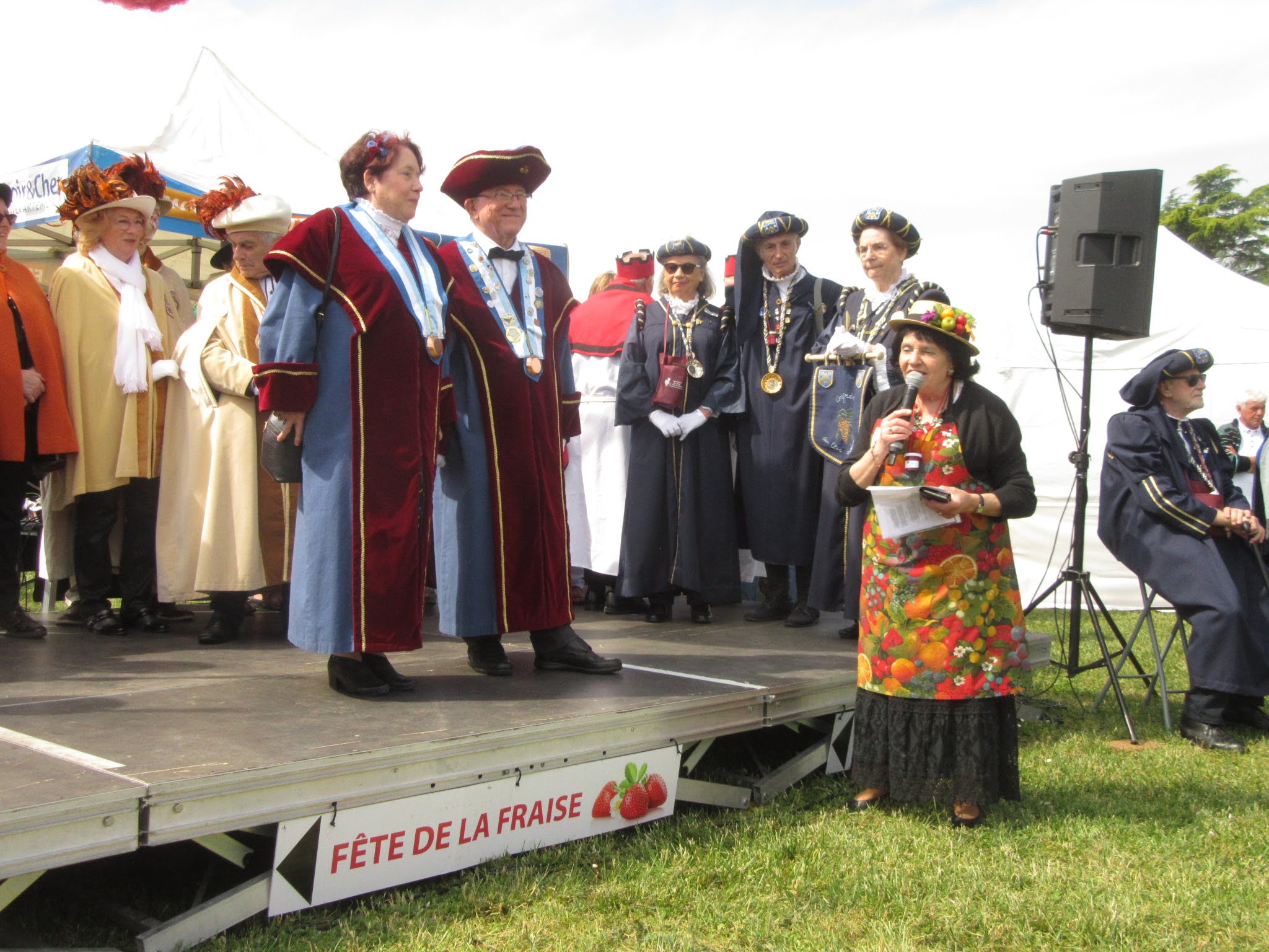 Comité des Fêtes de Cour-Cheverny, Fête de la Fraise