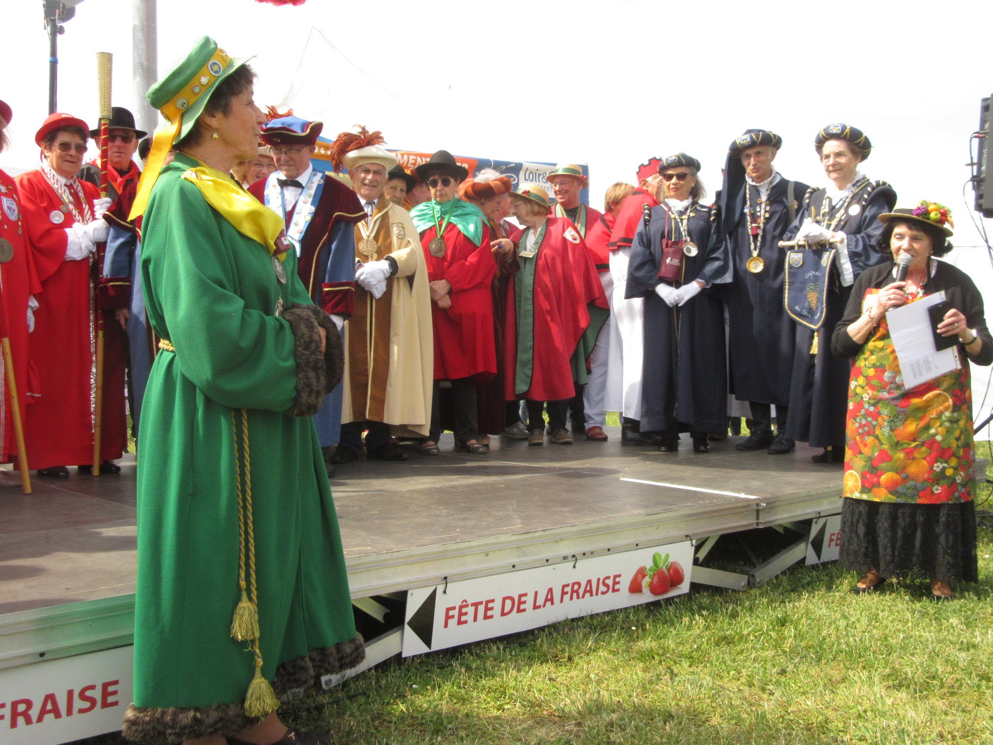 Comité des Fêtes de Cour-Cheverny, Fête de la Fraise