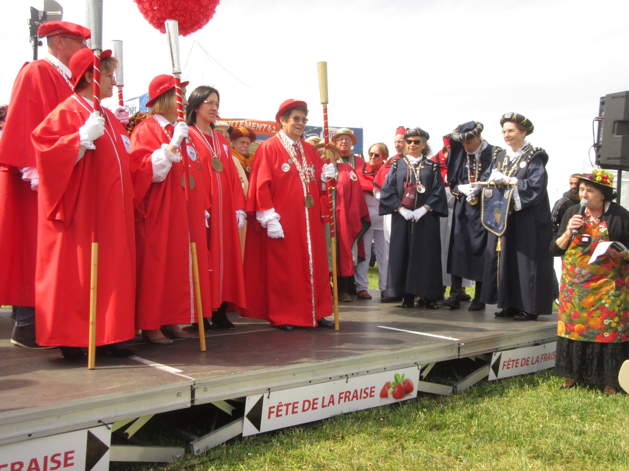 Comité des Fêtes de Cour-Cheverny, Fête de la Fraise