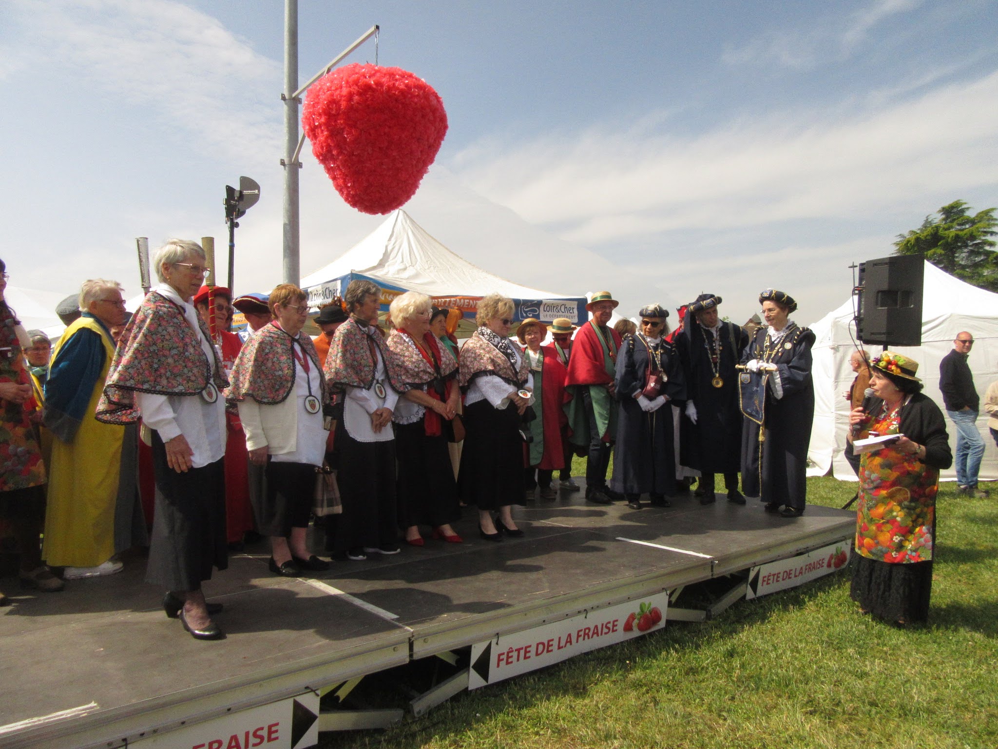 Comité des Fêtes de Cour-Cheverny, Fête de la Fraise