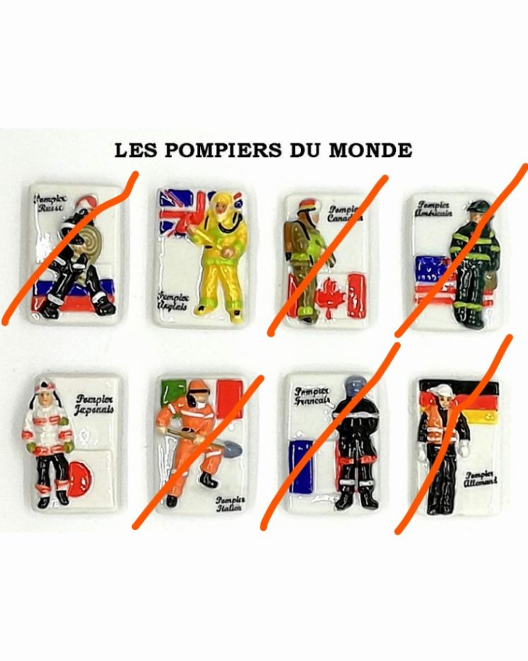 LES POMPIERS DU MONDE