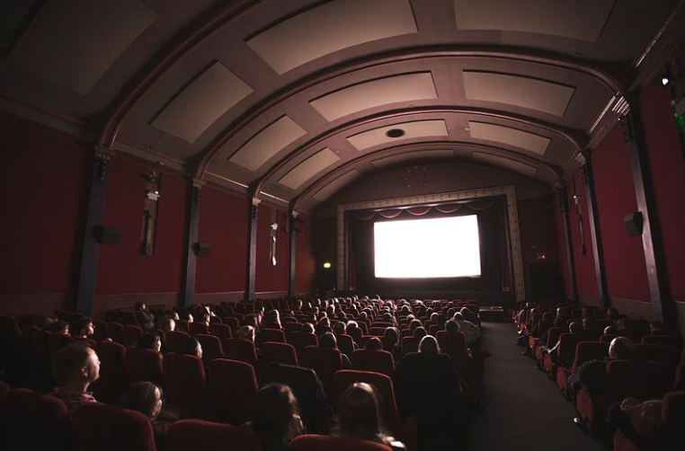 Une salle de cinéma 