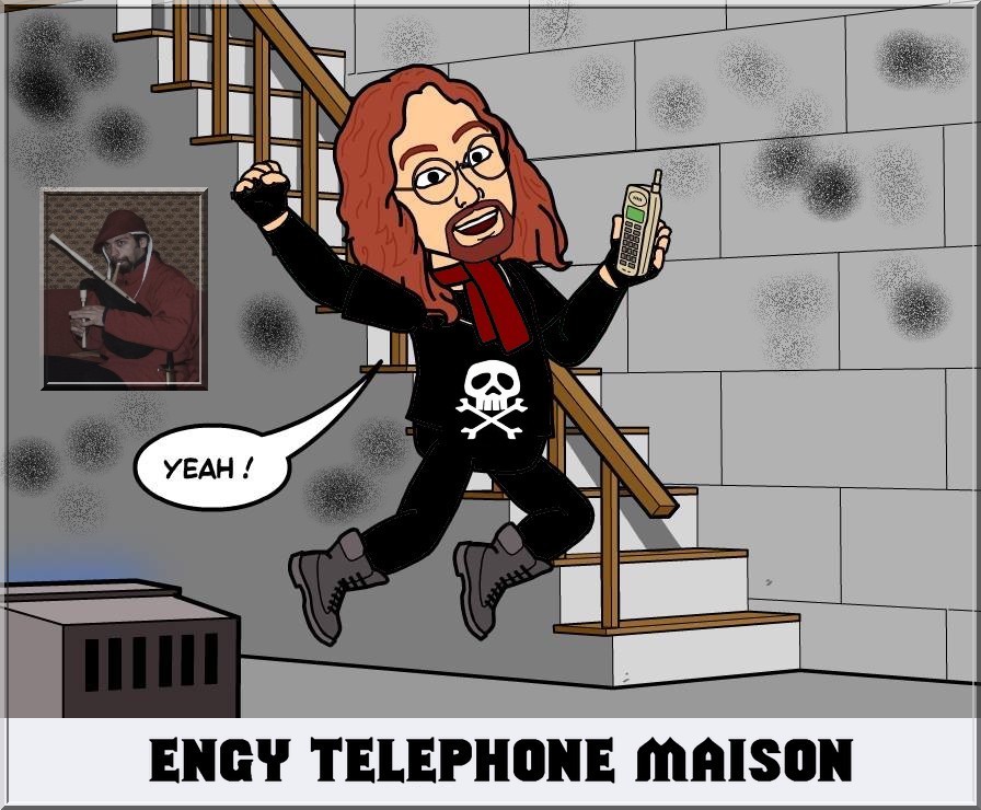 4 ENGY TELEPHONE MAISON