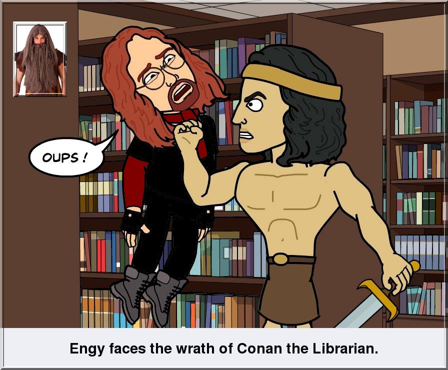 CONAN THE LIBRARIAN