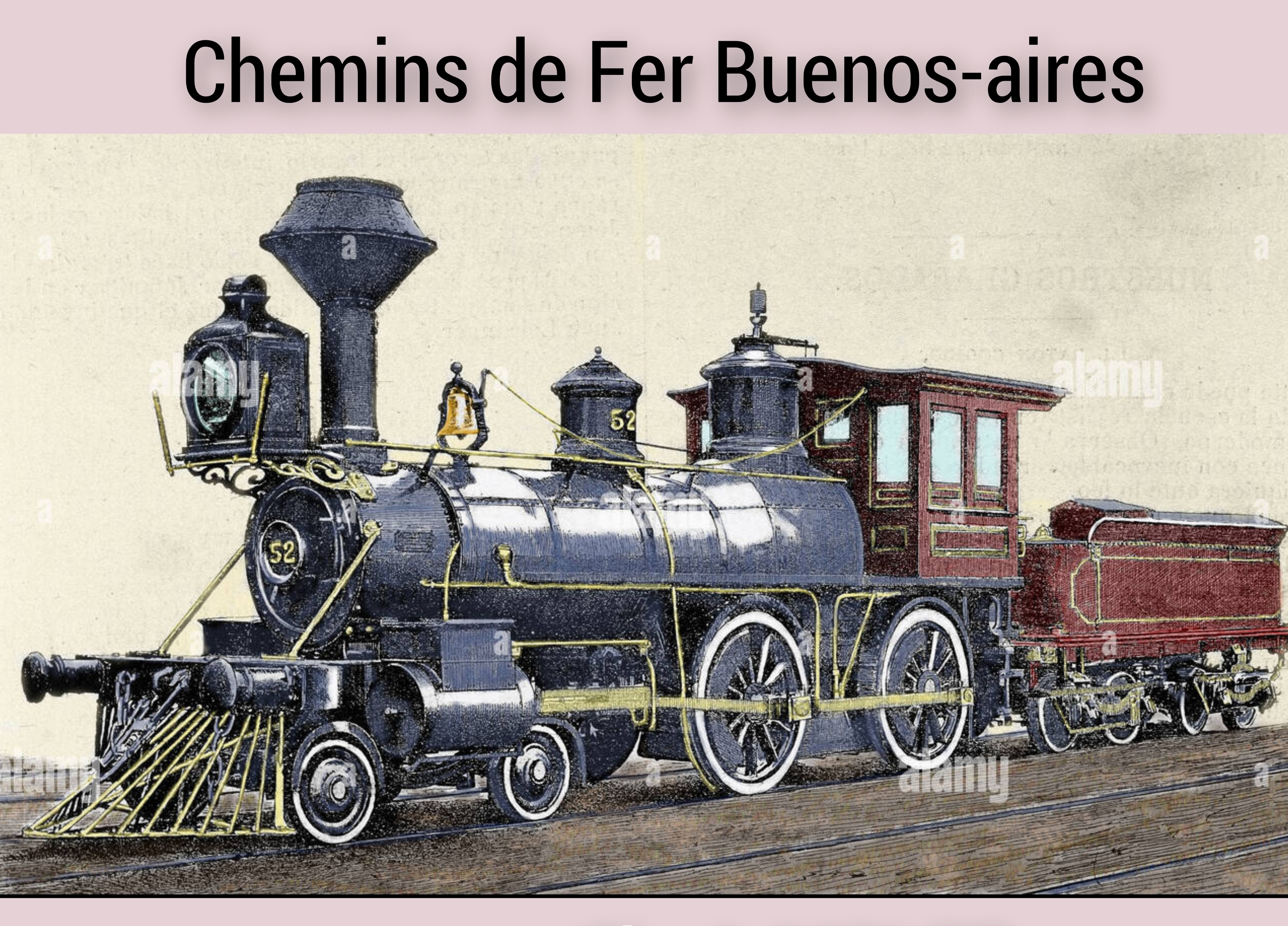 CHEMINS DE FER ARGENTIN  MOLET