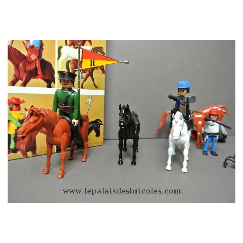 chevaux-et-3-personnages-sudistes-play-big-1970