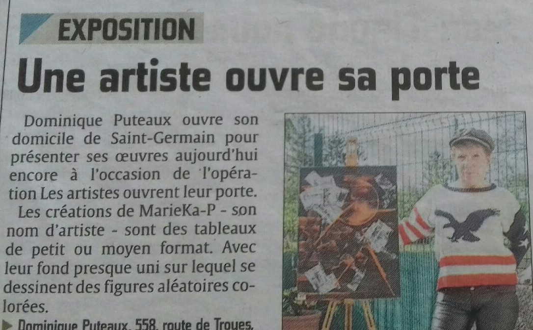 Artiste ouvre leur porte