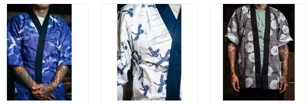Des kimono japonais