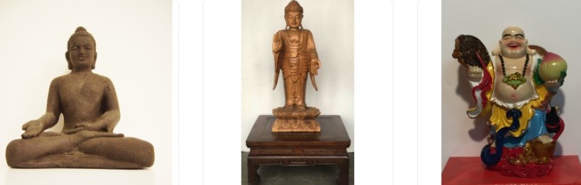 Les statues de Bouddha