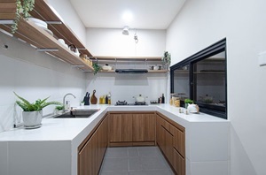 Une cuisine tendance en bois
