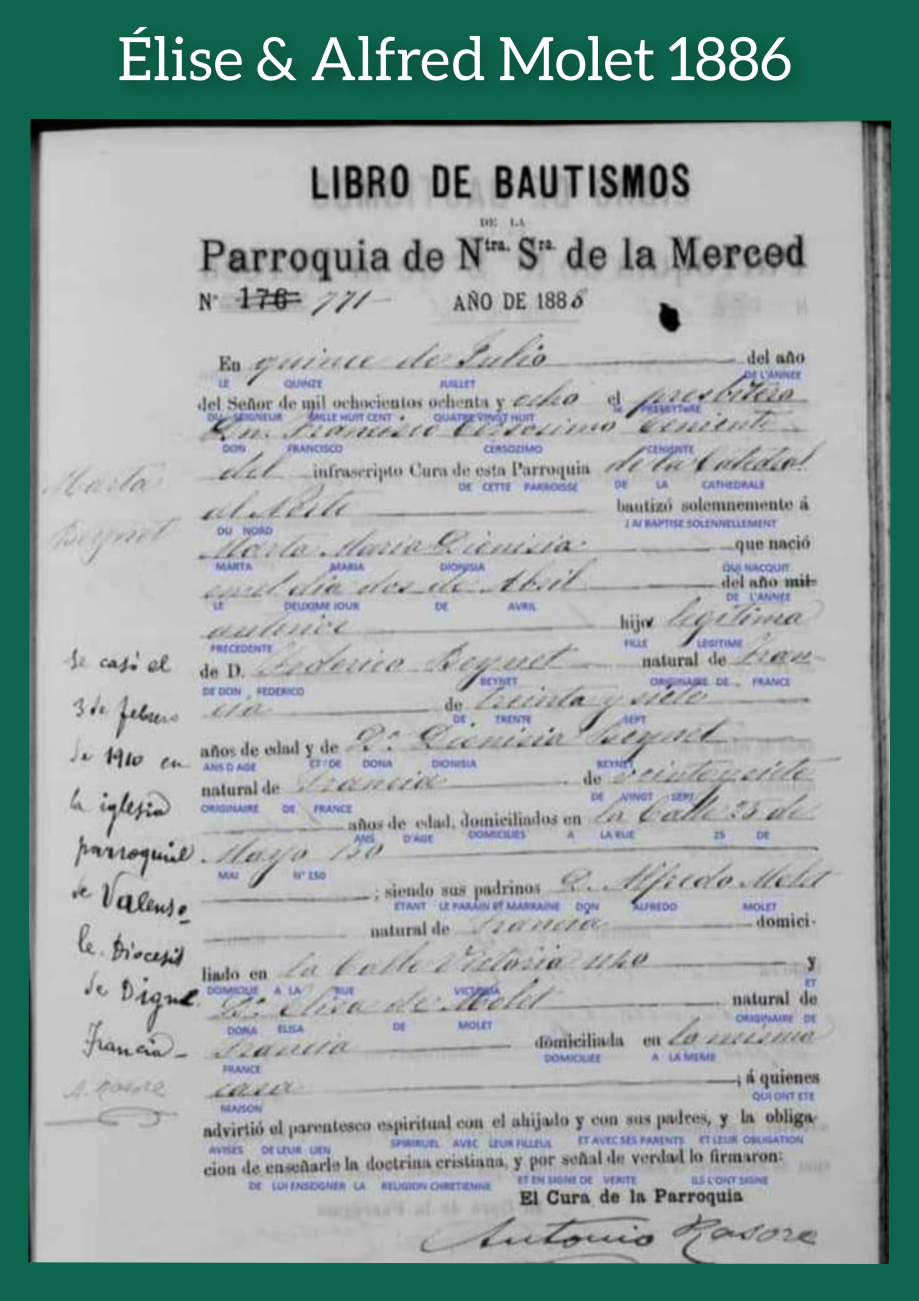 Libro de Bautimos 1886 molet 0