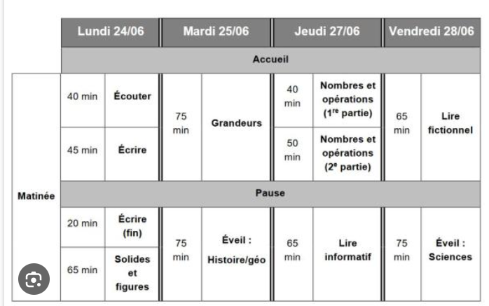 ceb2024horaire