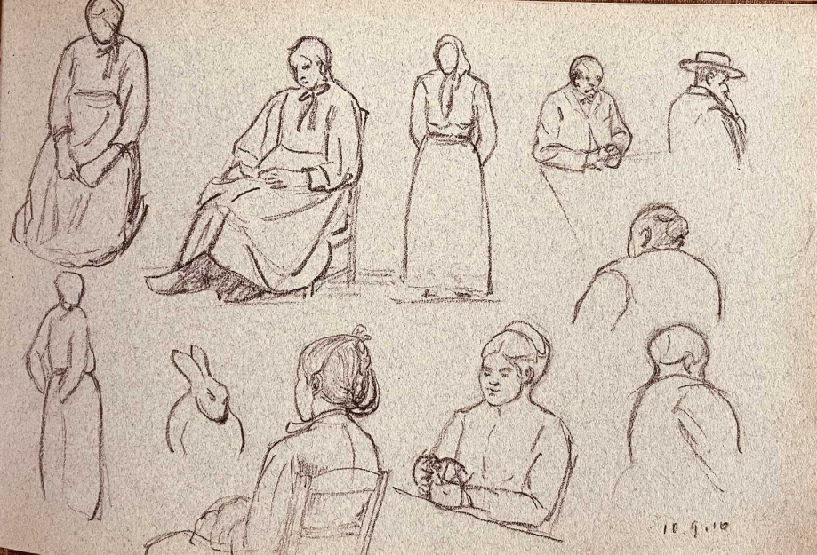 Diverses silhouettes - 1910