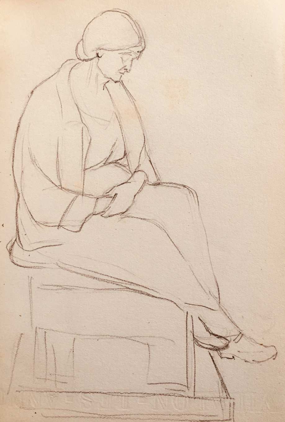 Femme assise2