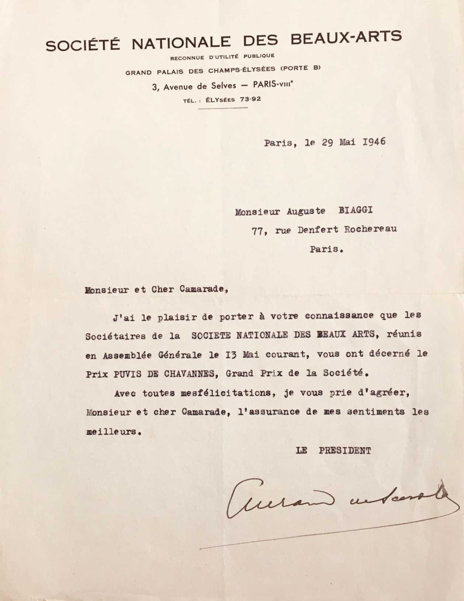 Lettre du 29 mai 1946 2