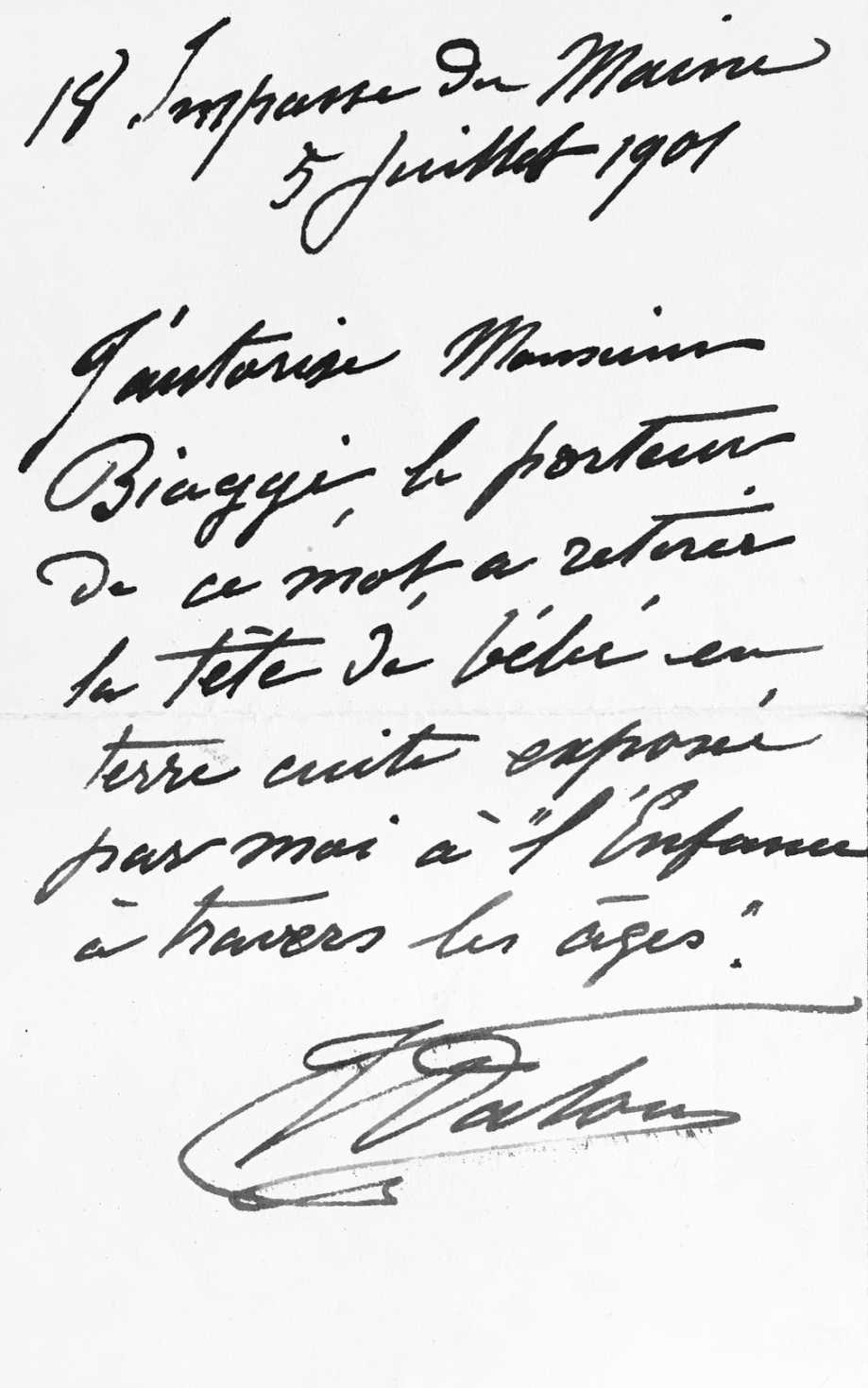 Procuration de Jules Dalou à Auguste Biaggi2