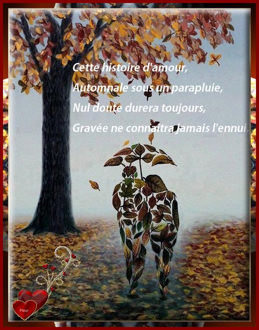 amoureux automne