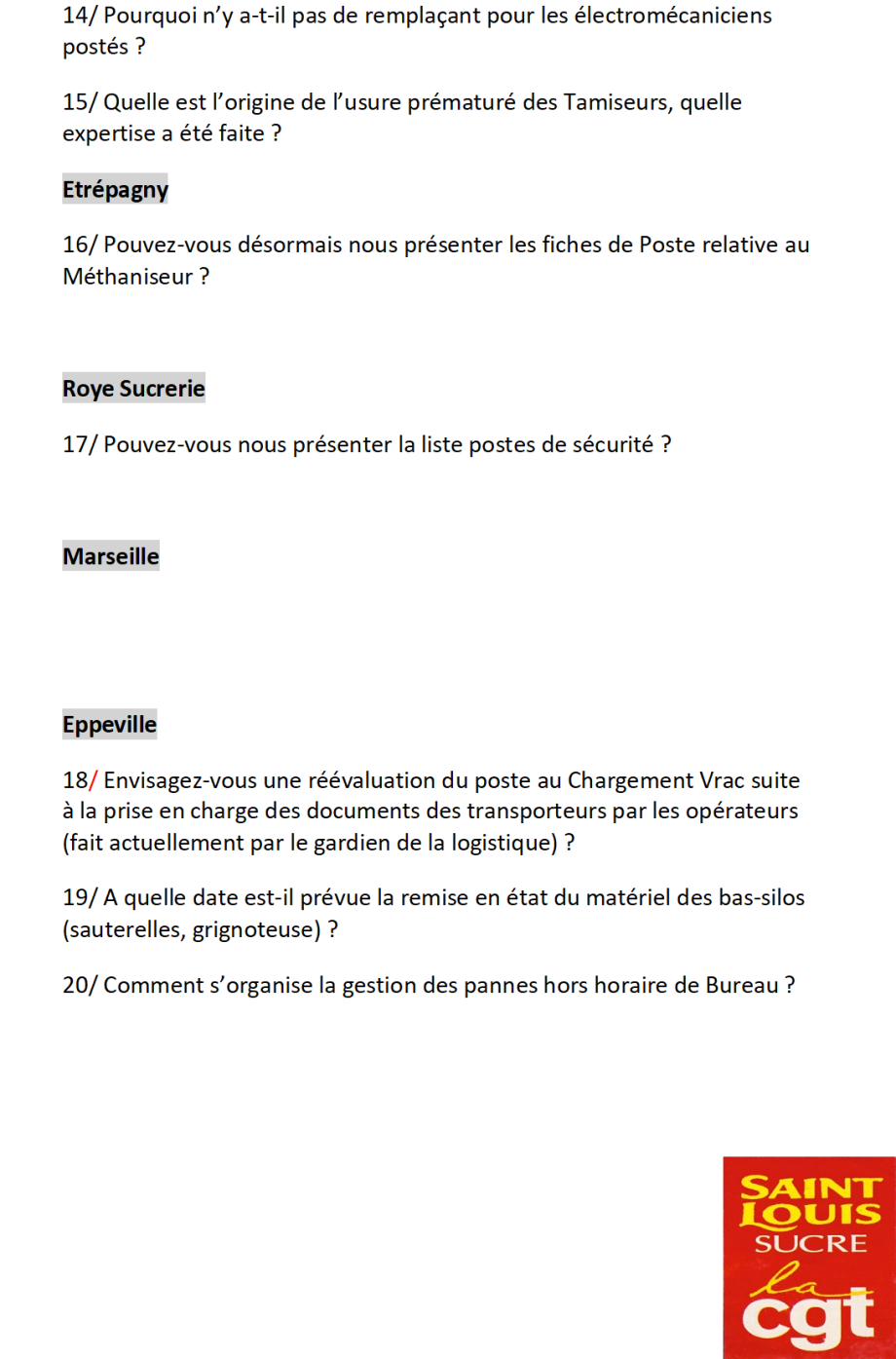 Nos Questions 1124 2