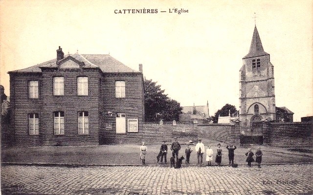 cattenieres-59-l-eglise-saint-martin-cpa (5)
