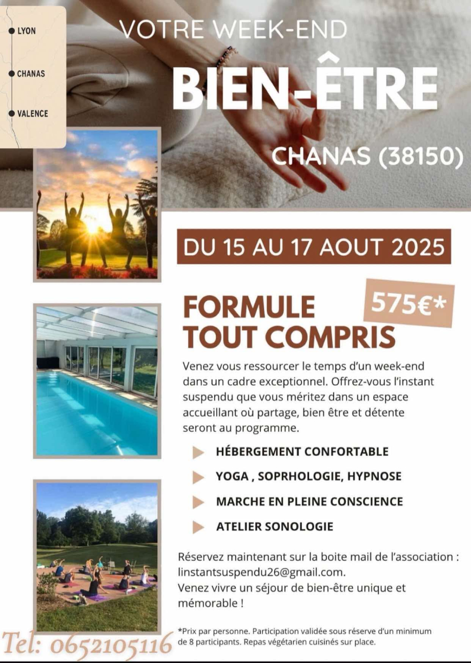 week end bien etre 082025