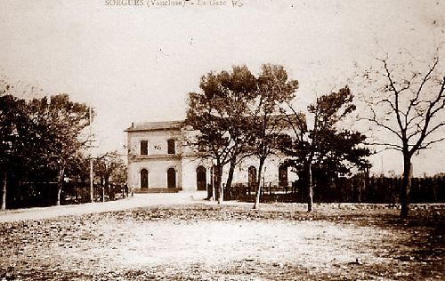 LA GARE DE SORGUES