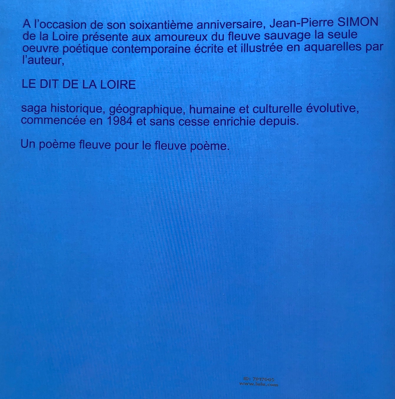 SIMON - Le dit de la Loire 4ème de couv IMG_1389